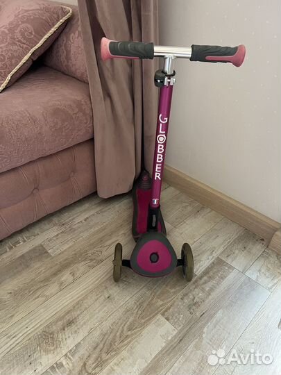 Самокат трехколесный globber