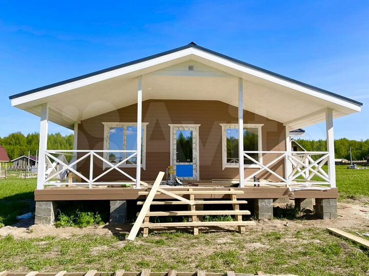 Дом 120 м² на участке 10 сот.