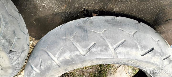 Комплект резины на чопер Bridgestone