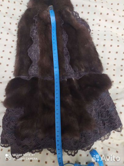 Шуба из меха норки для питомца