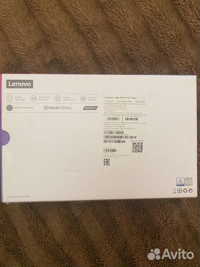 Планшет lenovo tab m10 fhd plus