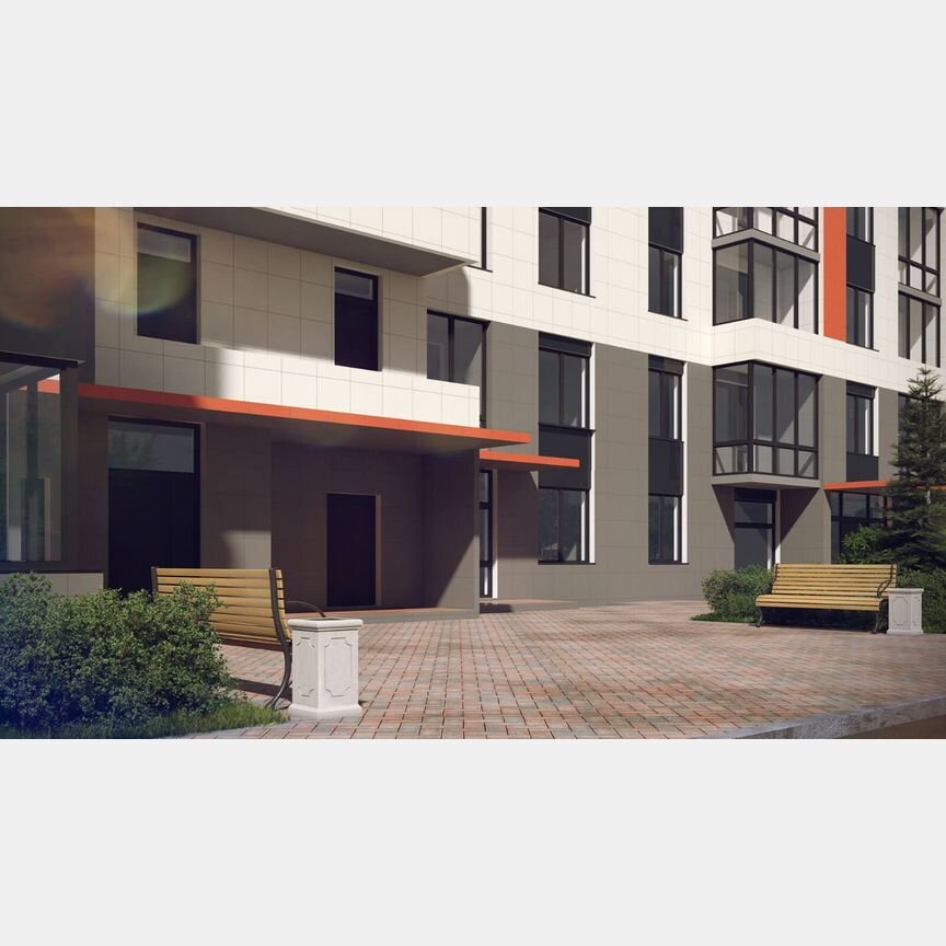 2-к. квартира, 57,1 м², 21/22 эт.