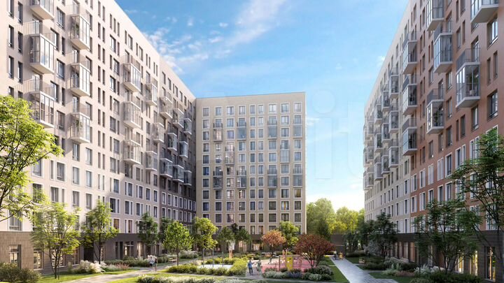 2-к. квартира, 35,1 м², 10/12 эт.