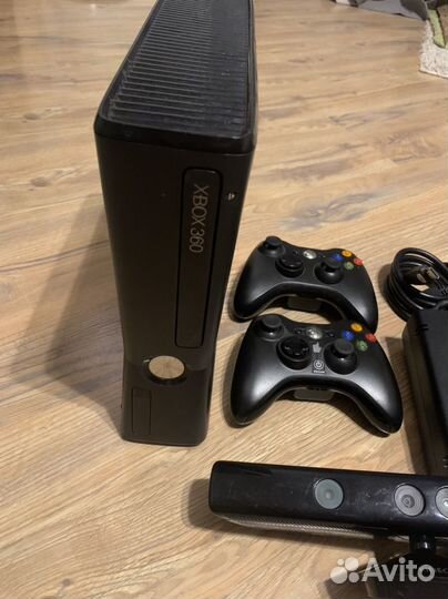 Xbox 360 Kinect 500gb, FB, 70игр 2 джоя