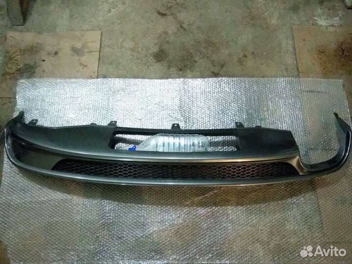 Спойлер заднего бампера Audi A6 С7 S-Line