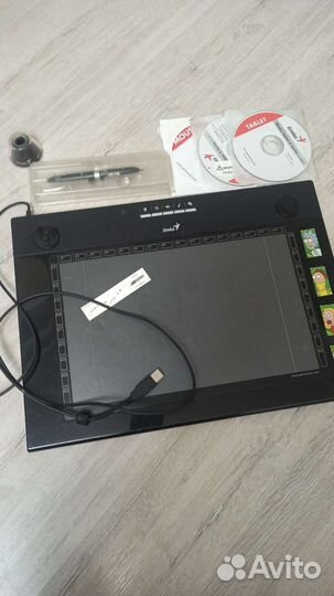 Графический планшет genius m 712 x