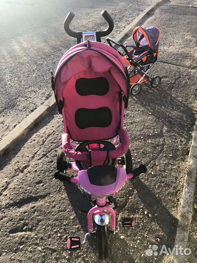 Трехколесный велосипед Street Trike А03Е Розовый