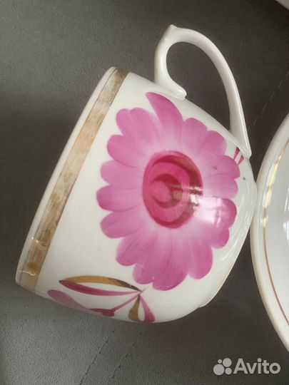 Чайная Пара Фарфоровая