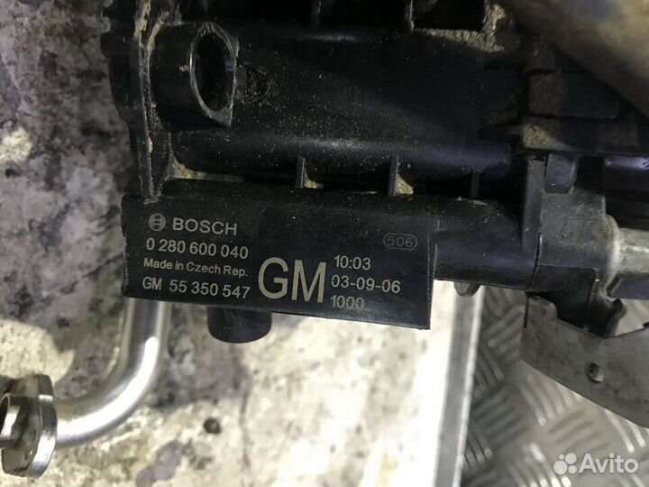 Коллектор впускной Опель Корса Ц Opel Corsa C