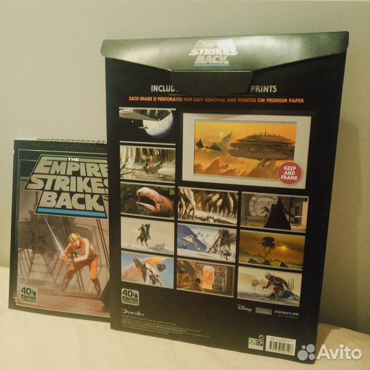 Постеры Звездные войны Star Wars Empire Strikes