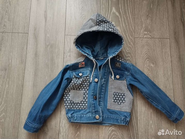 Джинсовка детская 110 см