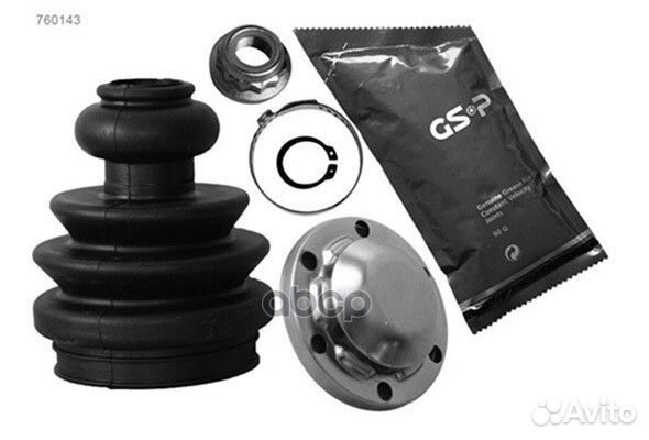 Пыльник шруса VW transporter V 1.9TDI-2.5TDI 03