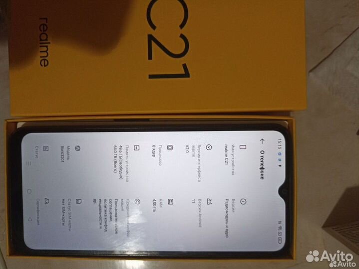 realme C21, 4/64 ГБ