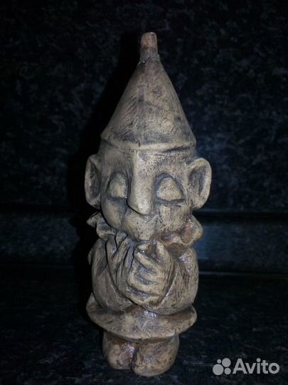 Гном «Никогда не говори никогда» статуэтка, керам