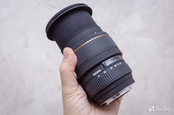 Объектив Sigma AF 24-70mm f2.8 EX DG Macro Sony A