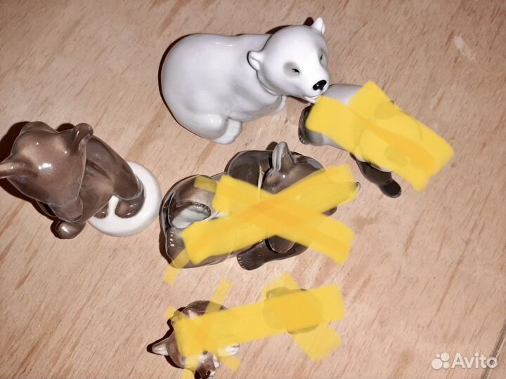 2 Фигурки животных Лфз