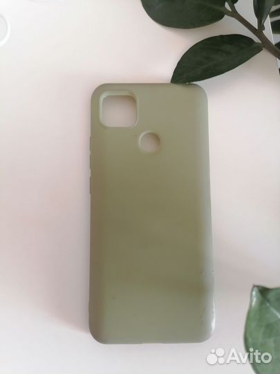 Чехол на Xiaomi Redmi 9С, зелёный