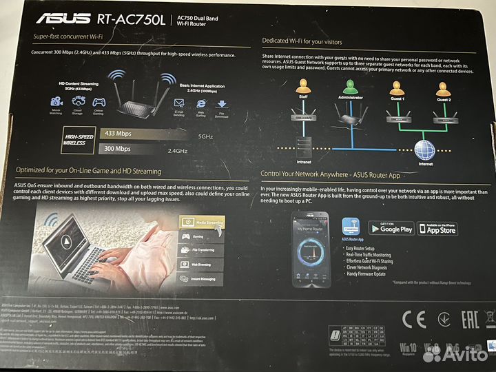 Вай фай роутер asus