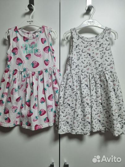 Платья пакетом 98-104