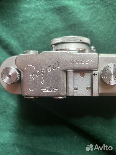 Плёночный фотоаппарат зоркий 1952 СССР ретро