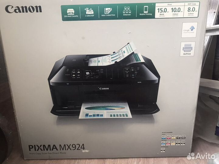 Принтер мфу цветной струйный canon