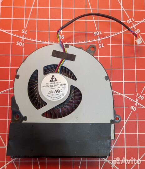 Кулер Asus X75, F75, U41, DNS 0133844, 0138595, 01