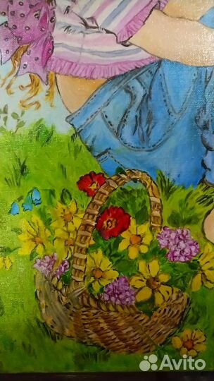 Картина в детскую спальню для девочки