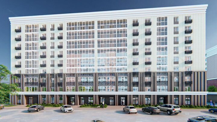 2-к. квартира, 57,3 м², 3/9 эт.