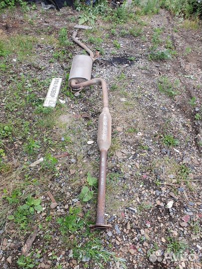 Глушитель 1,6 МКПП Mazda 3 (BL) 2009-2013