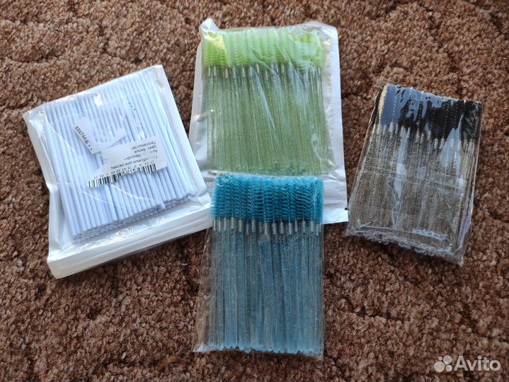 Набор бровиста Browhenna, щёточки, микробраши