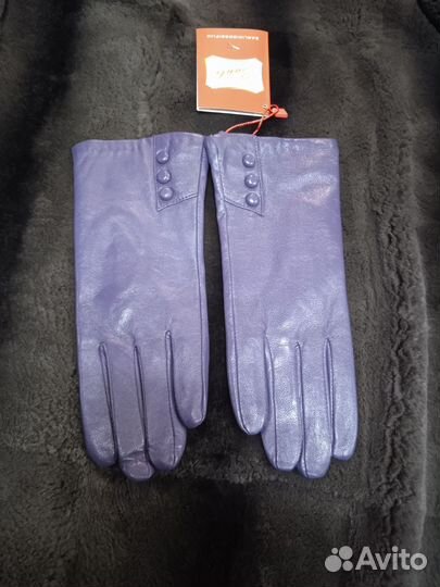 Перчатки женские. Натуральная кожа