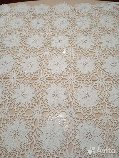 Салфетка, скатерть х/б старинная