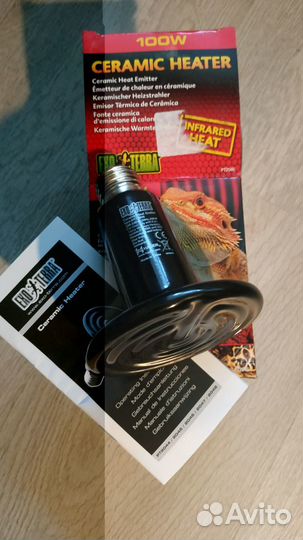 Обогреватель для террариума керамический