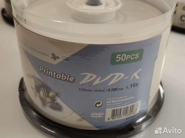 Диск DVD+R, CD+R