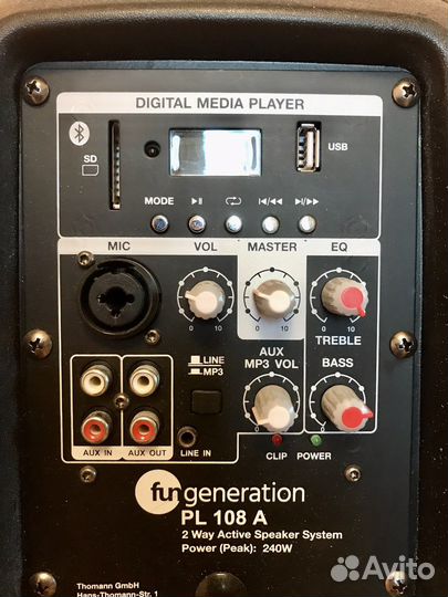 Колонка fun generation pl-108a