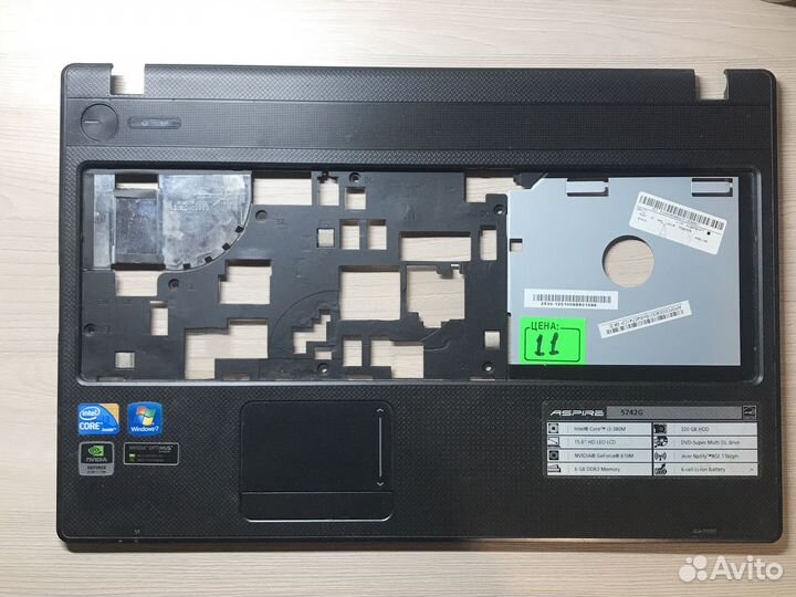 Топкейс для ноутбука Acer 5742G