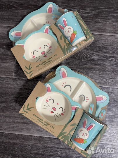 Детский Ланч Сет «Кролик» Новый