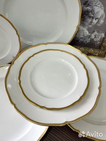 Тарелки от немецкой мануфактуры KPM