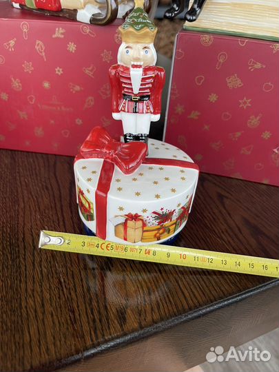 Villeroy boch щелкунчик шкатулка музыкальная