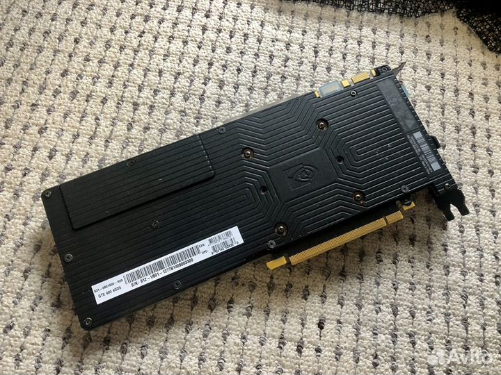 Водоблок для Nvidia GTX 980 founders edition