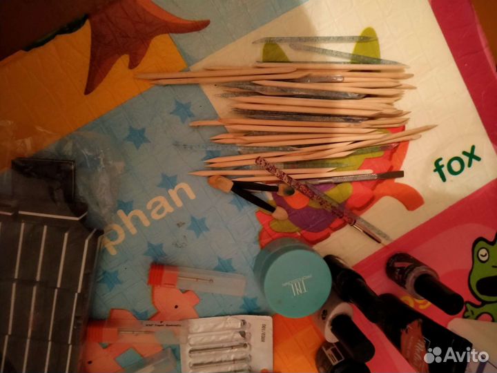 Набор для маникюра и наращивания ногтей