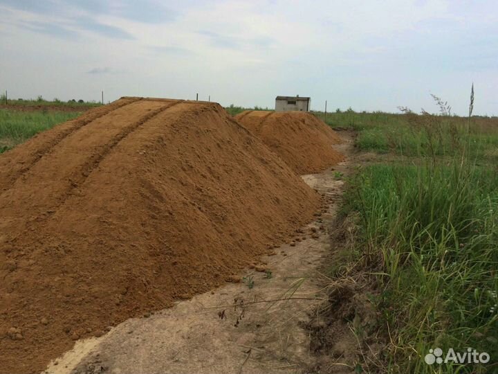 Песок карьерный с доставкой