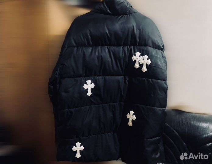 Пуховик мужской Chrome Hearts