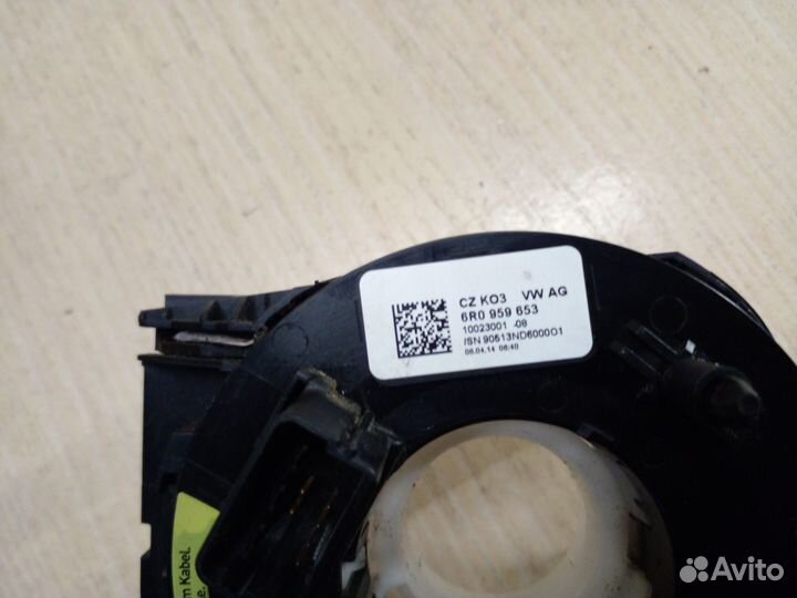 Кольцо SRS Volkswagen Polo 5 2018 год