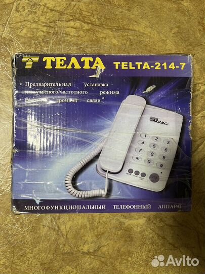 Телефон Телта-214-7