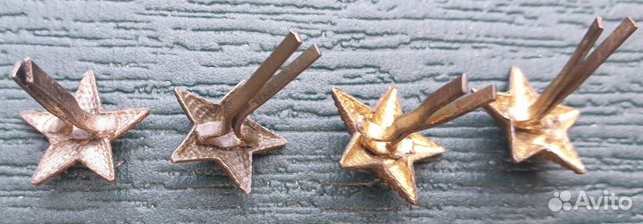 Звезды на погоны ркка мл. офицеры обр. 1943 г