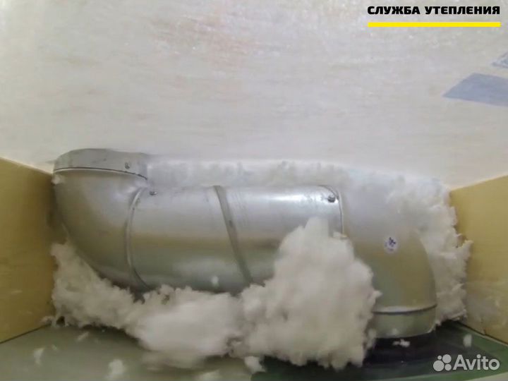 Задувная минвата для утепления потолков