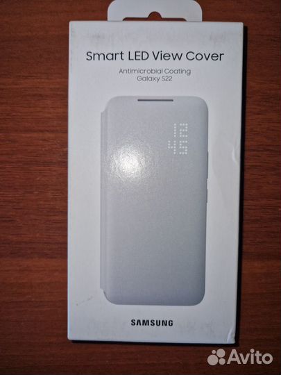 Чехол-книжка SMART LED View Cover для Samsung S22