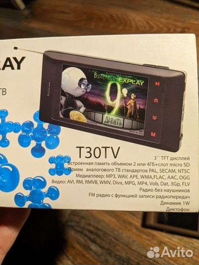 Плээр Mp3 Explay T30TV