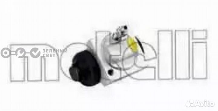 Metelli 041023 Цилиндр тормозной задний renault du
